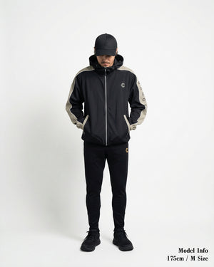 CRONOS HIGH-STRETCH SKINNY PANTS【BLACK×GOLD】