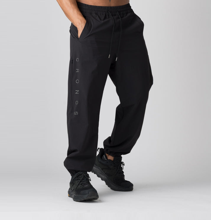 CRONOS Utility track long pants【BLACK】 – クロノス CRONOS