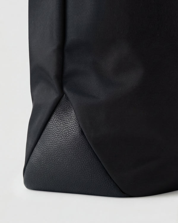 CRONOS 女士混合邊緣托特包 [黑色]