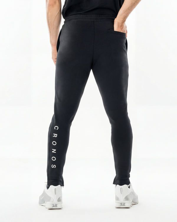 CRONOS HIGH-STRETCH SKINNY PANTS【BLACK】