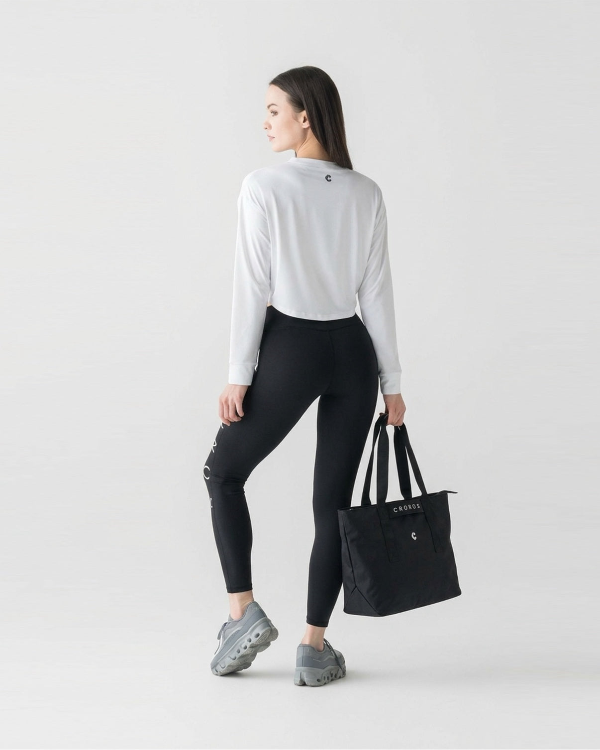 CRONOS WOMEN HYBRID EDGE TOTE BAG【BLACK】