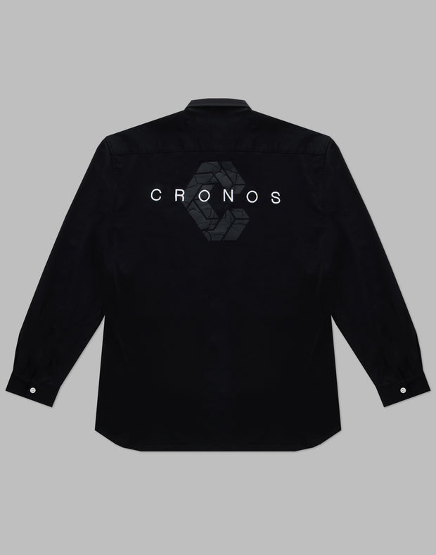 CRONOS BLACK BACK LOGO SHIRTS【BLACK】 - クロノス CRONOS Official ...