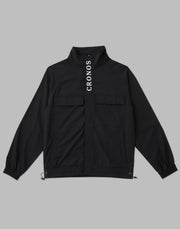 CRONOS WOMEN ACTIVE HIGH NECK JACKET【BLACK】 - クロノス CRONOS