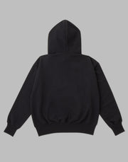 CRONOS WOMEN THICK CORD HOODIE【BLACK】