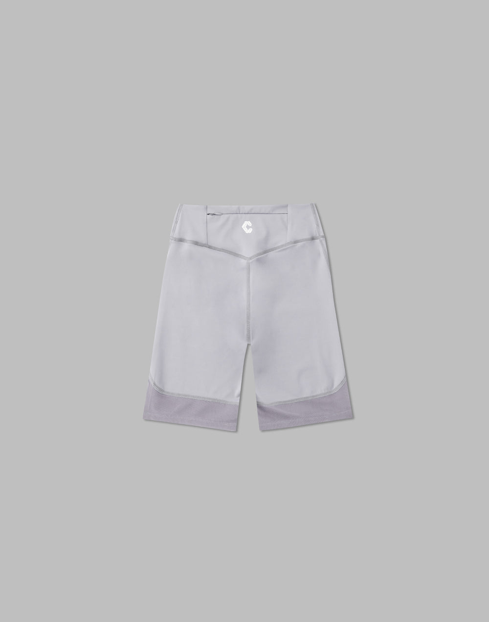 CRONOS WOMEN SPORTS MESH SHORT LEGGINGS【GRAY】
