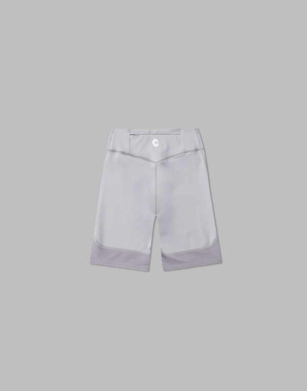 CRONOS WOMEN SPORTS MESH SHORT LEGGINGS【GRAY】