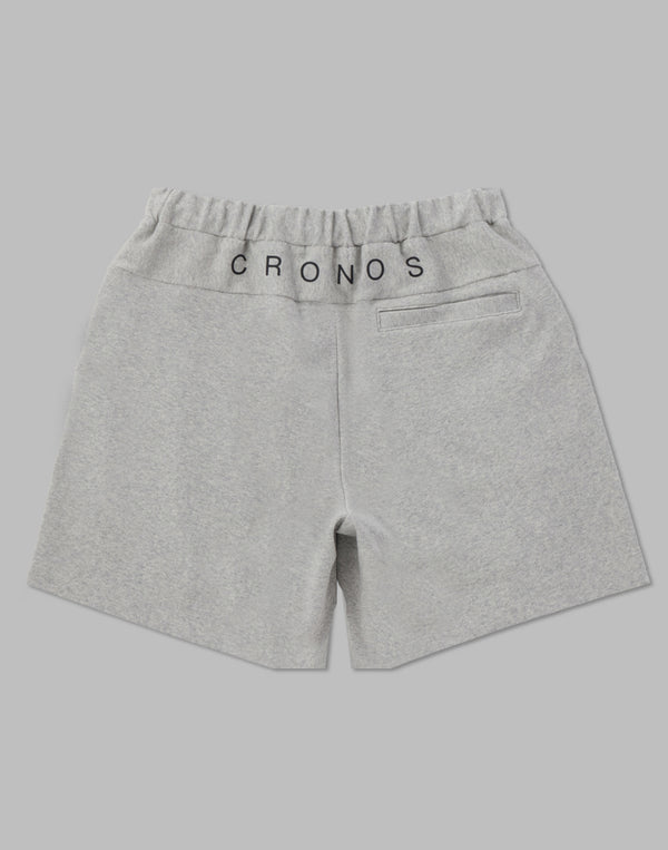 CRONOS ZIPLOGO HALF PANTS [GRAY]