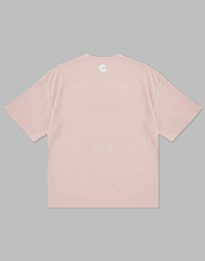 CRONOS ROOM OVERSIEZE T-SHIRTS【PINK】