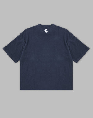 CRONOS ROOM OVERSIEZE T-SHIRTS【NAVY】
