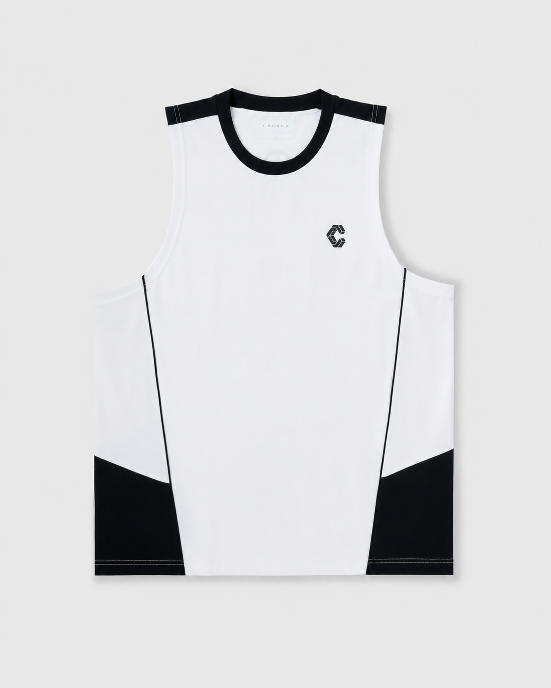 CRONOS SWITCH COOL TOUCH SLEEVELESS【WHITE】