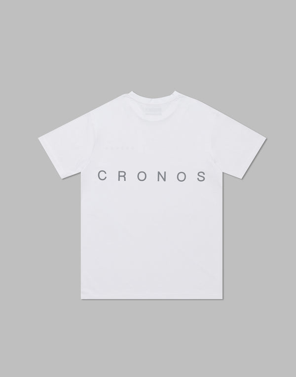 CRONOS Regular fit T-shirts【WHITE】