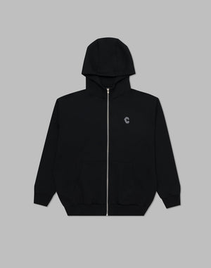 CRONOS Reflector Print Zip Foodie【BLACK】