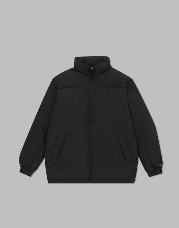 CRONOS Down jacket 【BLACK×BLACK】