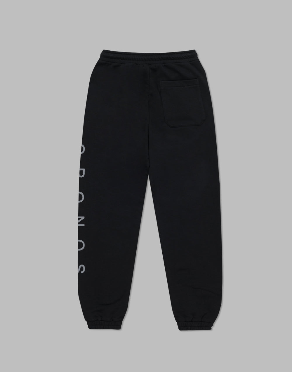 CRONOS Reflector Print Sweat Long Pants【BLACK】
