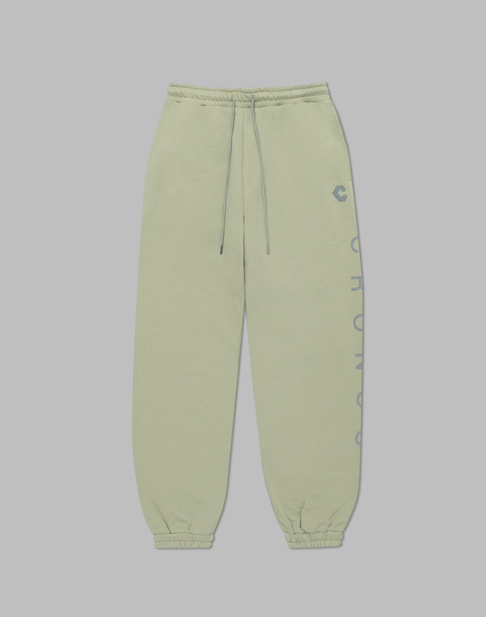 CRONOS Reflector Print Sweat Long Pants【SAGE】