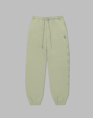 CRONOS Reflector Print Sweat Long Pants【SAGE】