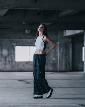 CRONOS WOMEN Dual Style Cargo Pants【BLACK】