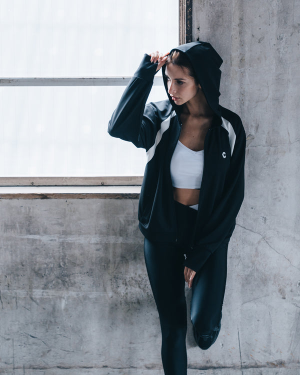 CRONOS WOMEN Motion Cross Leggings【BLACK】