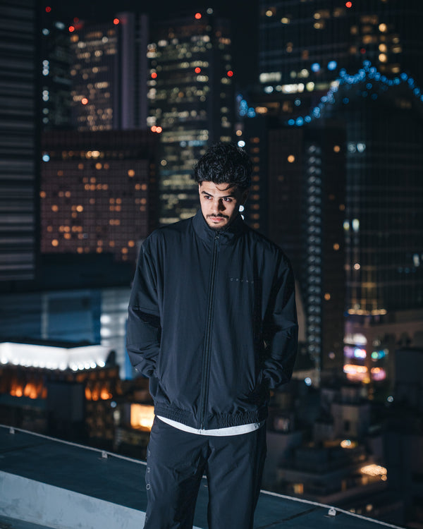 CRONOS Utility track jacket【BLACK】