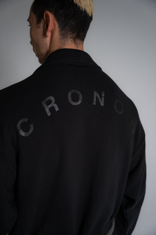 CRONOS ROOM ORGANIC ROMING GOWN【BLACK】