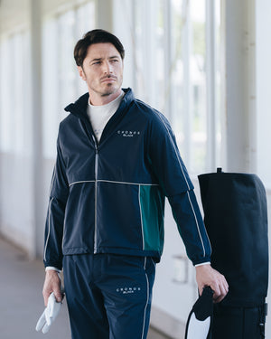 CRONOS BLACK Arcshell 直立式外套 [NAVY]