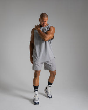 CRONOS COOL TOUCH 2LINE SHORTS [GRAY]