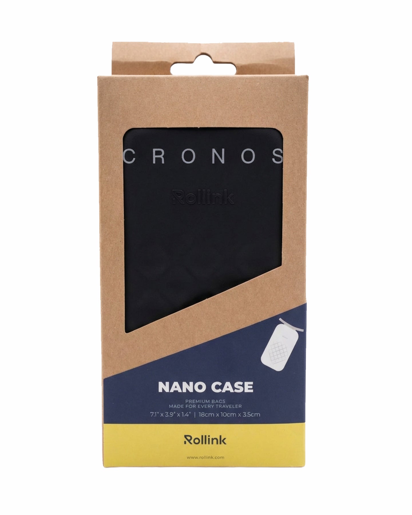 CRONOS × Rollink phone case [BLACK]