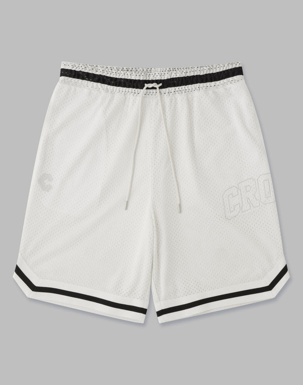 CRONOS BASKET SHORTS【WHITE】