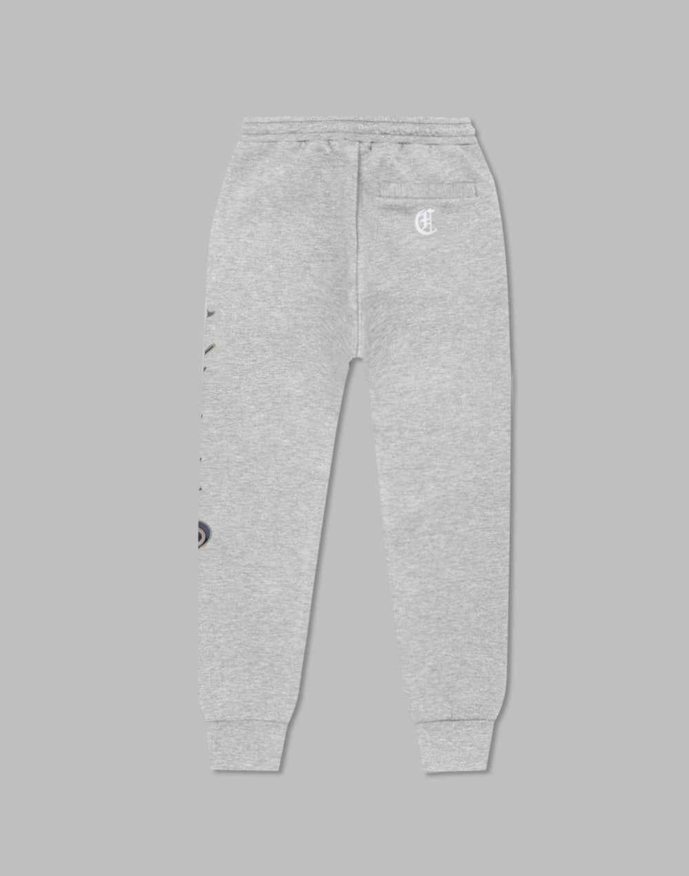 CRONOS Black Letter long pants【M.GRAY】