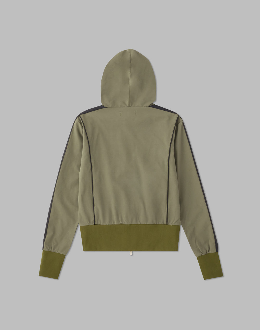 CRONOS BLACK SIDE LINE BRAKER HOODIE [OLIVE]