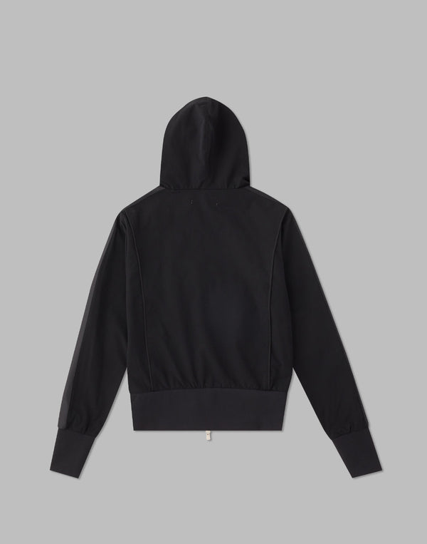 CRONOS BLACK SIDE LINE BRAKER HOODIE [BLACK]