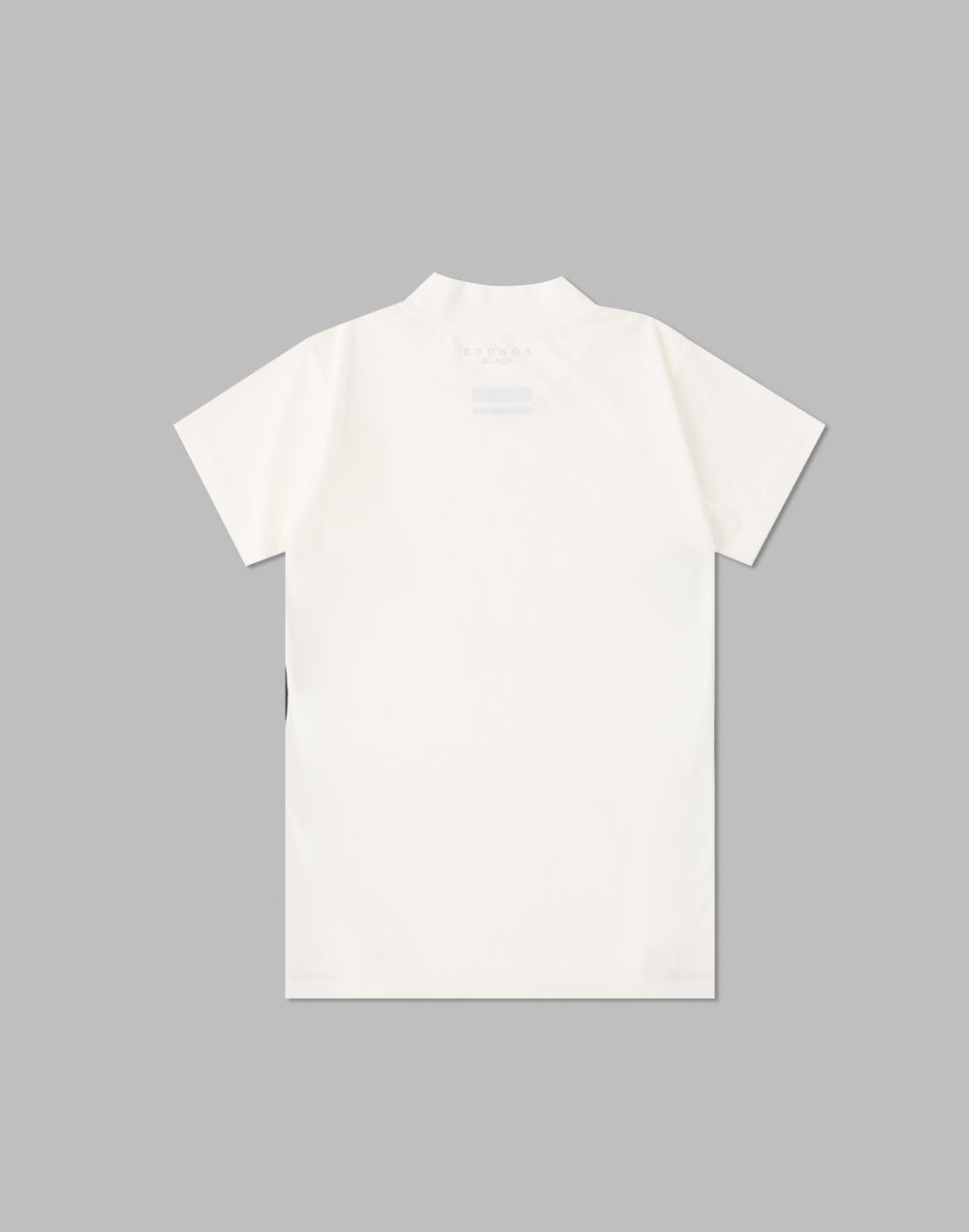 CRONOS BLACK SIDE LINE MOCKNECK [WHITE]
