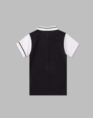 CRONOS BLACK POLO SHIRTS [BLACK]