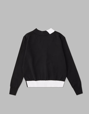CRONOS BLACK SHORTS KNIT [BLACK]