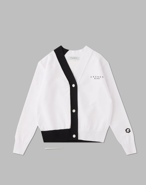 CRONOS BLACK SHORTS KNIT [WHITE]