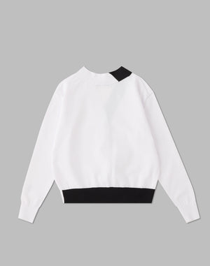 CRONOS BLACK SHORTS KNIT [WHITE]