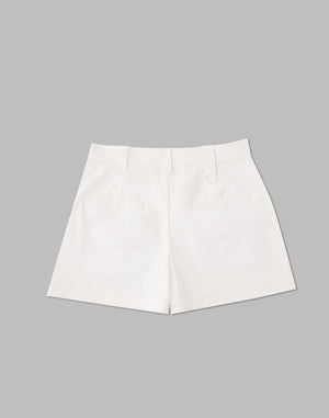 CRONOS BLACK CULOTTE SKIRT [WHITE×BLACK]