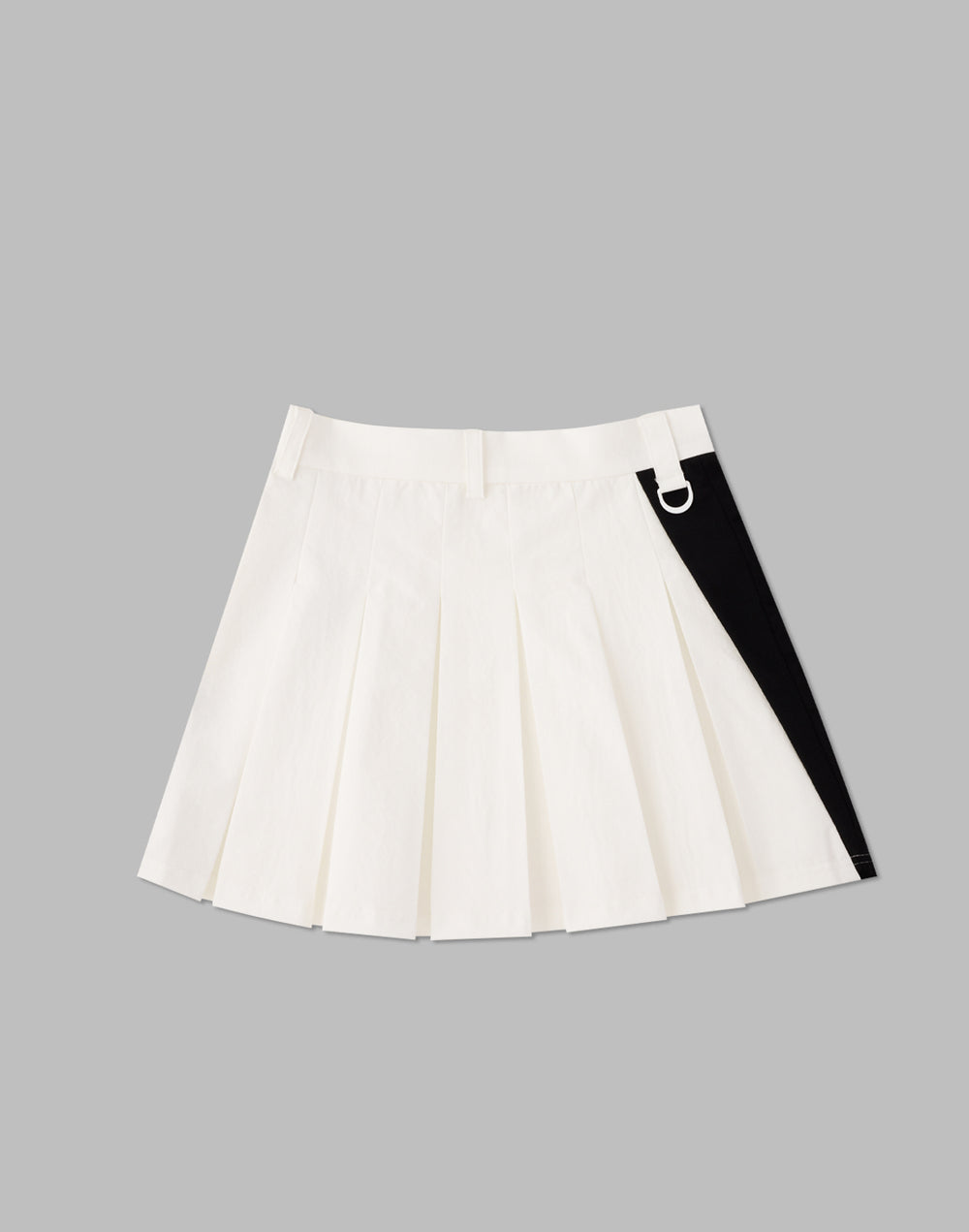 CRONOS BLACK SIDE LINE SKIRT [WHITE]