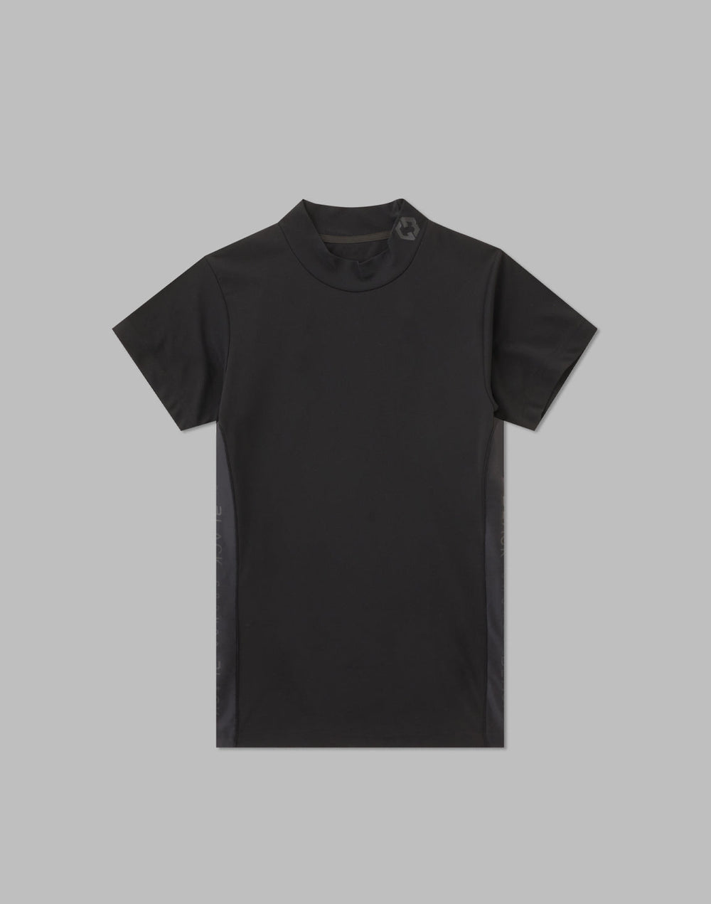 CRONOS BLACK SIDE LINE MOCKNECK [BLACK]