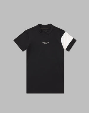 CRONOS BLACK ARMBAND MOCKNECK【BLACK】