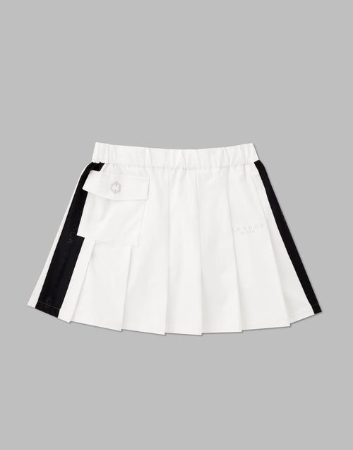 CRONOS BLACK SKIRT [WHITE]