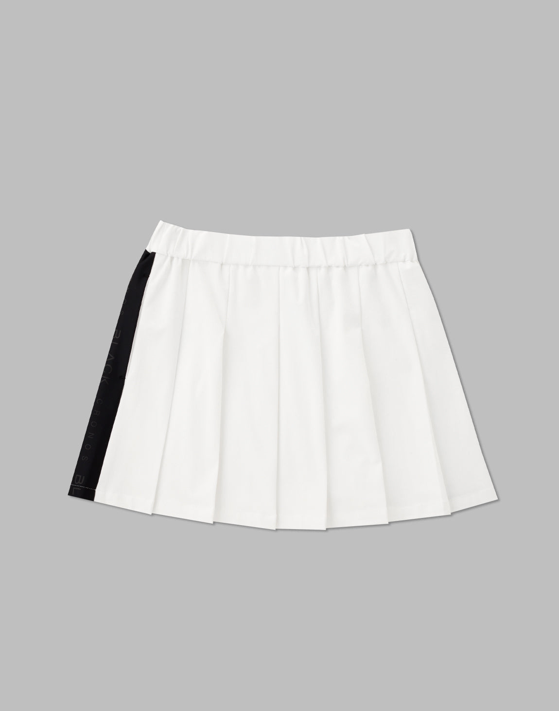 CRONOS BLACK SKIRT【WHITE】