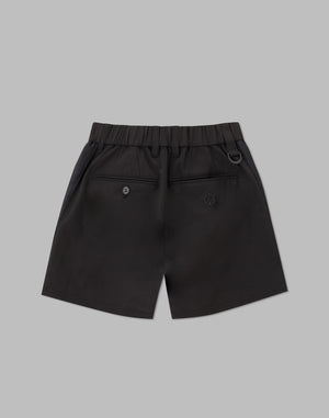 CRONOS BLACK SIDE LINE SHORTS [BLACK]