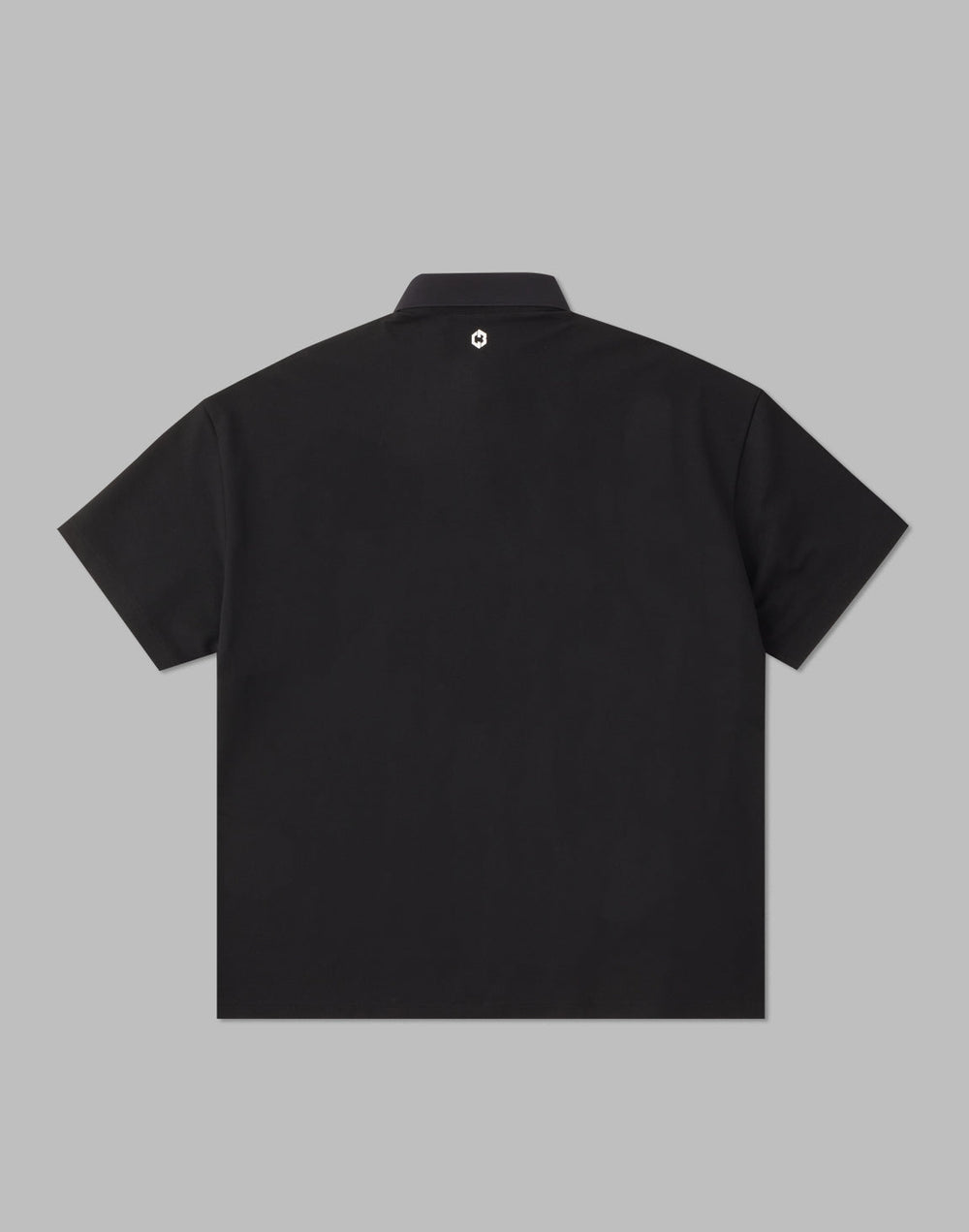 CRONOS BLACK 2LINE POLO [BLACK]