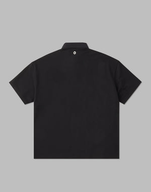 CRONOS BLACK 2LINE POLO【BLACK】