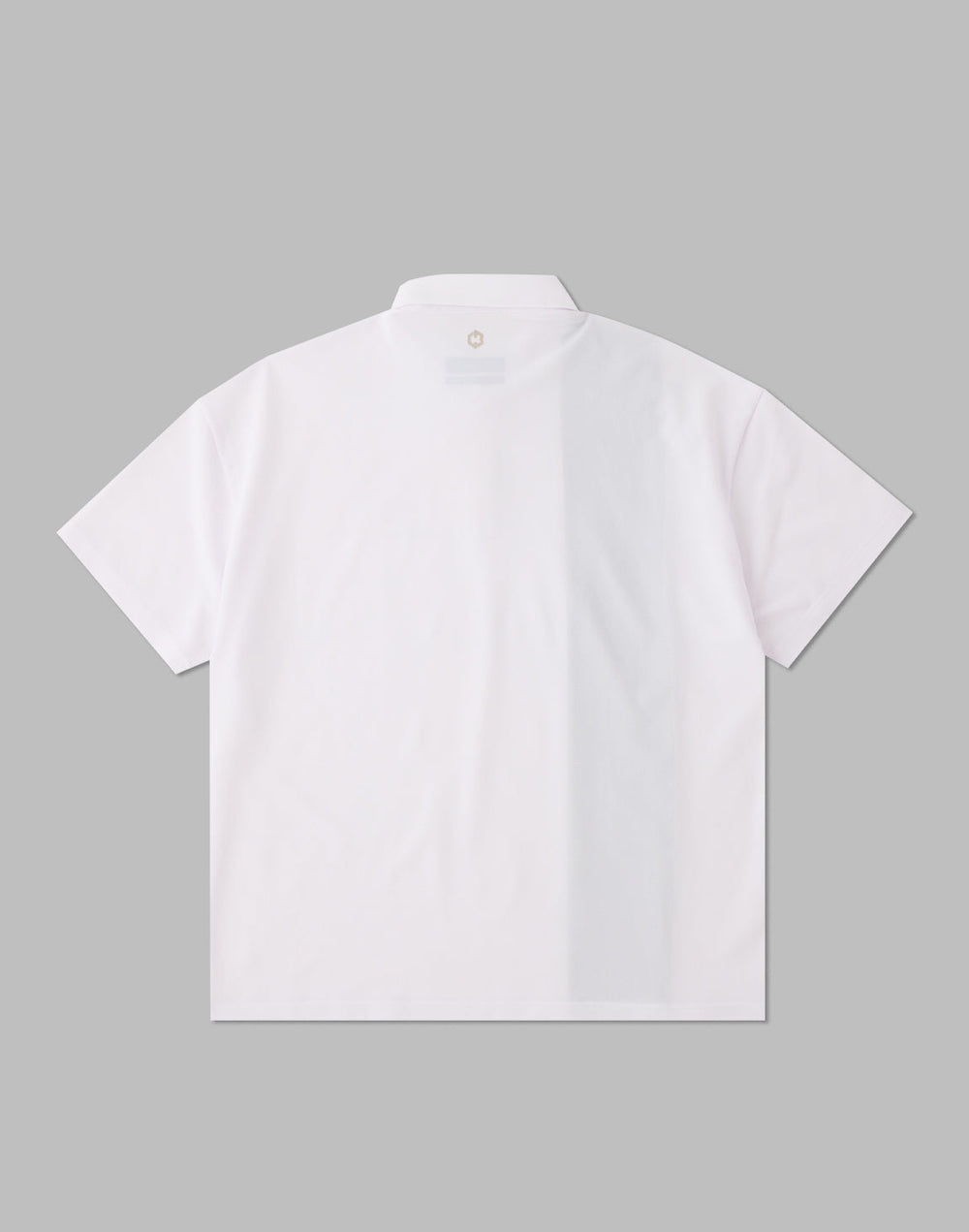CRONOS BLACK 2LINE POLO [WHITE]