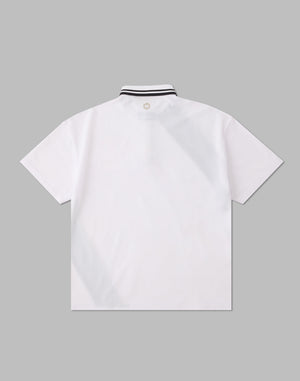 CRONOS BLACK LINE POLO [WHITE]