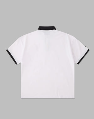 CRONOS 黑色 POLO 衫【白色】