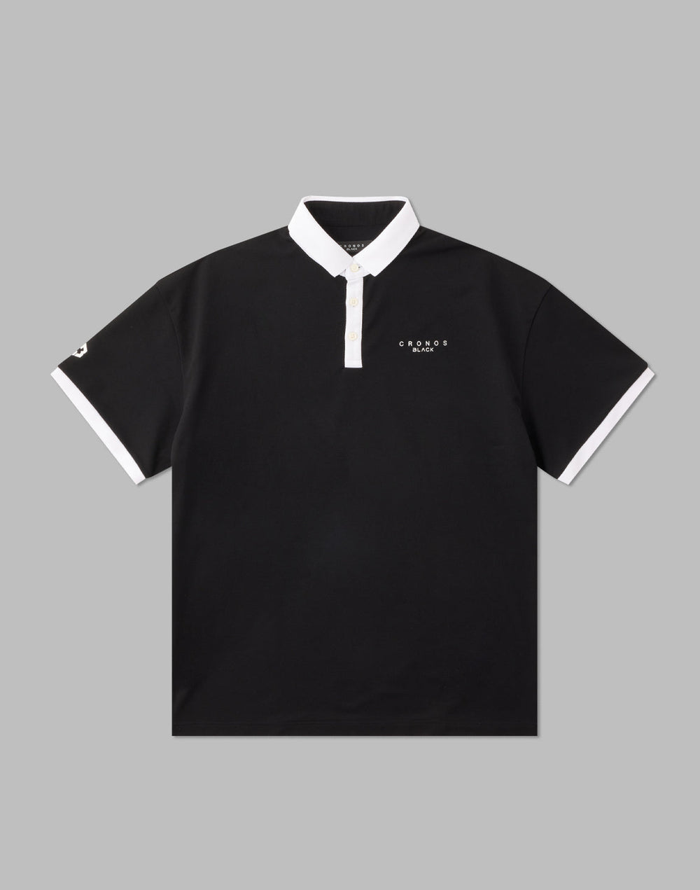 CRONOS BLACK POLO【BLACK】
