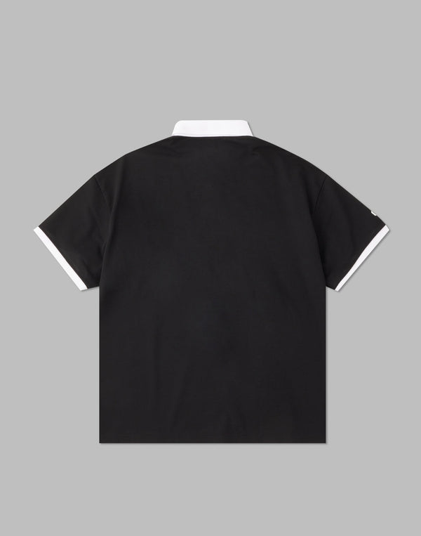 CRONOS BLACK POLO【BLACK】
